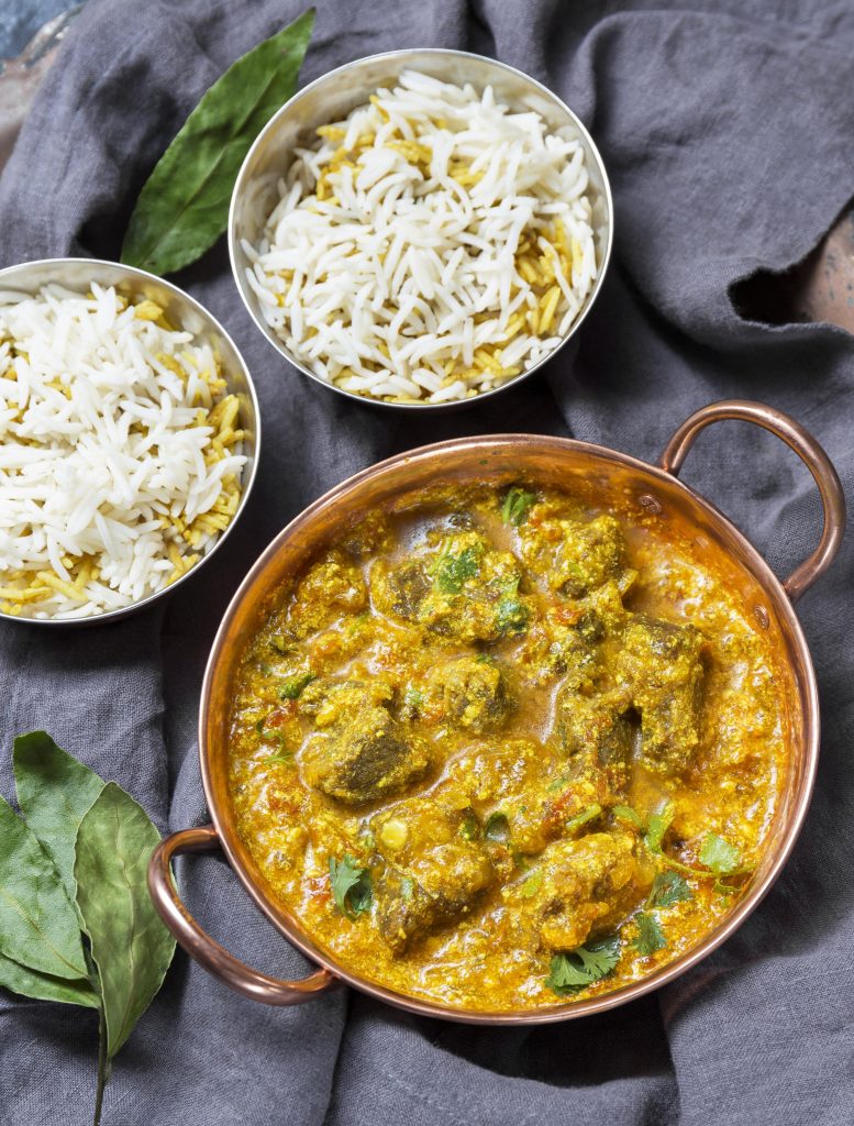 top view assortment with delicious pakistan meal